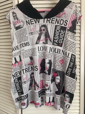 Sleeveless fashion top